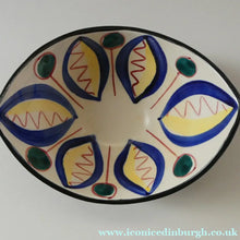 Load image into Gallery viewer, Vintage 1950s NORWEGIAN Stavangerflint Bowl with Abstract Design by Inger Waage
