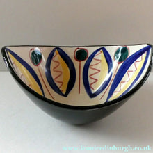 Load image into Gallery viewer, Vintage 1950s NORWEGIAN Stavangerflint Bowl with Abstract Design by Inger Waage
