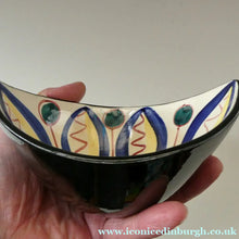 Load image into Gallery viewer, Vintage 1950s NORWEGIAN Stavangerflint Bowl with Abstract Design by Inger Waage
