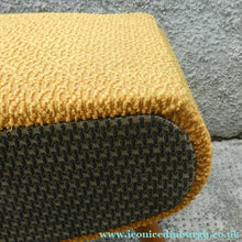 Load image into Gallery viewer, 1950s SHERBOURNE Lidded Sewing Box taking the form of a Stool. With Dansette Style Legs
