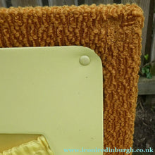 Load image into Gallery viewer, 1950s SHERBOURNE Lidded Sewing Box taking the form of a Stool. With Dansette Style Legs
