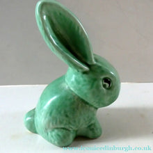 Load image into Gallery viewer, Vintage SYLVAC Pair of Green Snub-Nose Bunny Rabbits
