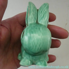Load image into Gallery viewer, Vintage SYLVAC Pair of Green Snub-Nose Bunny Rabbits

