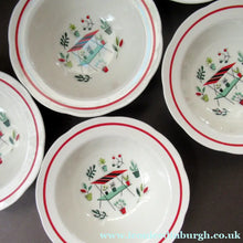 Load image into Gallery viewer, 1950s Atomic Garden Design. Crown Ducal Arizona Pattern  Round Bowls

