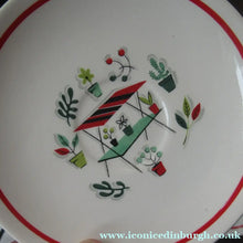 Load image into Gallery viewer, Vintage 1950s Tableware: Rare Crown Ducal Arizona Pattern. FOUR TEA CUPS AND SAUCERS
