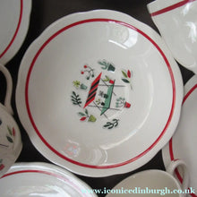 Load image into Gallery viewer, 1950s Crown Ducal Arizona Pattern. Job Lot Four Trios: Teacup, Saucer and Side Plate
