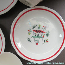 Load image into Gallery viewer, 1950s Crown Ducal Arizona Pattern. Job Lot Four Trios: Teacup, Saucer and Side Plate
