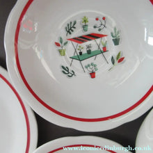 Load image into Gallery viewer, 1950s Crown Ducal Arizona Pattern. Job Lot Four Trios: Teacup, Saucer and Side Plate
