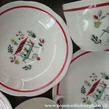 Load image into Gallery viewer, 1950s Crown Ducal Arizona Pattern. Job Lot Four Trios: Teacup, Saucer and Side Plate
