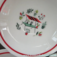 Load image into Gallery viewer, 1950s Crown Ducal Arizona Pattern. Job Lot Four Trios: Teacup, Saucer and Side Plate
