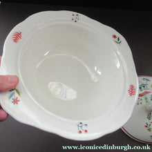 Load image into Gallery viewer, Vintage Garden Design 1950s Crown Ducal Arizona Serving Dish or Tureen
