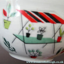 Load image into Gallery viewer, 1950s Atomic Garden Design. Crown Ducal Arizona Pattern Open Sugar Bowl
