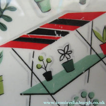 Load image into Gallery viewer, 1950s Atomic Garden Design. Crown Ducal Arizona Pattern  Six 9 inche Dessert Plates
