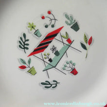 Load image into Gallery viewer, 1950s Atomic Garden Design. Crown Ducal Arizona Pattern  Pair of Side Plates
