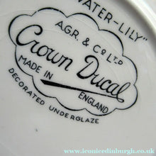 Load image into Gallery viewer, Set of Four Small Crown Ducal Bowls Water Lily Pattern
