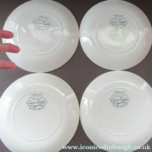 Load image into Gallery viewer, Set of Four Small Crown Ducal Side Plates Water Lily Pattern
