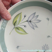 Load image into Gallery viewer, Set of Four Small Crown Ducal Side Plates Water Lily Pattern
