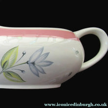 Load image into Gallery viewer, Crown Ducal Gravy Boat Pink Water Lily Pattern
