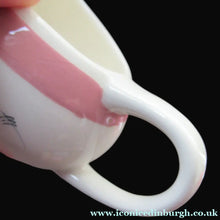 Load image into Gallery viewer, Crown Ducal Gravy Boat Pink Water Lily Pattern
