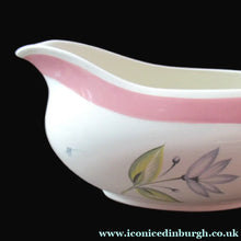Load image into Gallery viewer, Crown Ducal Gravy Boat Pink Water Lily Pattern
