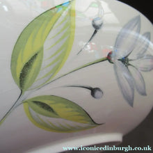 Load image into Gallery viewer, Crown Ducal Lidded Serving Dish Pink Water Lily Pattern
