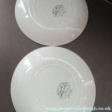 Load image into Gallery viewer, Two Crown Ducal Dessert Plates Pink Water Lily Pattern
