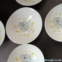 Load image into Gallery viewer, 1950s Johnson Brothers Autumn Leaves Set of Five Oval Bowls
