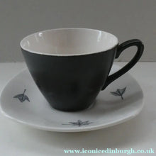 Load image into Gallery viewer, Vintage 1950s TERRANCE CONRAN Nature Study Set of Espresso Cups and Saucers
