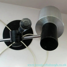 Load image into Gallery viewer, Vintage 1960s Italian Desk Lamp Table Lamp Prova Black  Silver
