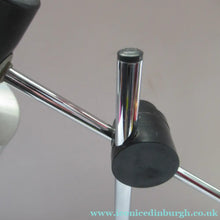 Load image into Gallery viewer, Vintage 1960s Italian Desk Lamp Table Lamp Prova Black  Silver

