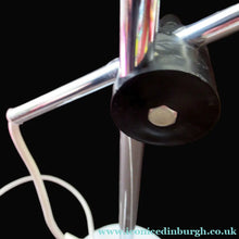 Load image into Gallery viewer, 1960s Vintage Prova Italian Desk Lamp BHS Retail White and Silver
