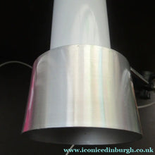 Load image into Gallery viewer, 1960s Vintage Prova Italian Desk Lamp BHS Retail White and Silver
