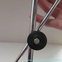 Load image into Gallery viewer, 1960s Vintage Prova Italian Desk Lamp BHS Retail White and Silver

