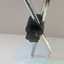 Load image into Gallery viewer, 1960s Vintage Prova Italian Desk Lamp BHS Retail White and Silver
