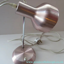 Load image into Gallery viewer, 1960s Aluminium Anodised Gold Anglepoise Style Desk Lamp
