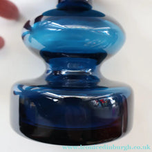 Load image into Gallery viewer, Vintage 1960s Boda-Afors Small BLUE SERIES Candlestick. Designed by Bertil Vallien
