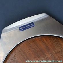 Load image into Gallery viewer, Vintage 1960s Bramah Teak and Stainless Steel Chopping Board
