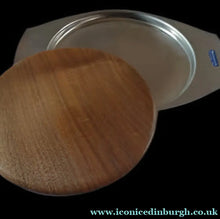 Load image into Gallery viewer, Vintage 1960s Bramah Teak and Stainless Steel Chopping Board

