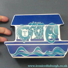 Load image into Gallery viewer, 1960s Carlton Ware Blue Noah's Ark Bank
