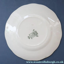 Load image into Gallery viewer, Vintage 1960s Child's Nursery Side Plate. Child Pretending to be a Policeman. 6 3/4 inches
