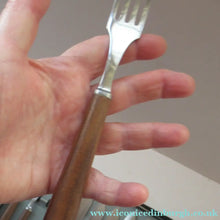 Load image into Gallery viewer, 1960s Cutlery Set by MILLS MOORE, England. Set of Six Fish Knives and Forks
