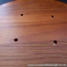 Load image into Gallery viewer, Vintage 1960s Danish DIGSMED Rotating Lazy Susan with Original Glass Dished.
