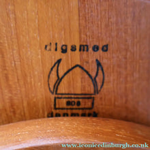 Load image into Gallery viewer, Vintage 1960s Danish DIGSMED Rotating Lazy Susan with Original Glass Dished.

