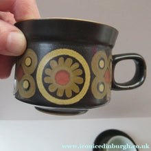 Load image into Gallery viewer, 1960s DENBY Arabesque Tea Cup and Saucer
