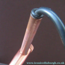 Load image into Gallery viewer, Vintage 1960s Desk Lamp with Moveable Metal Cone Shade &amp; Finger Switch. WORKING 
