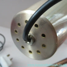 Load image into Gallery viewer, Vintage 1960s Desk Lamp with Moveable Metal Cone Shade &amp; Finger Switch. WORKING 
