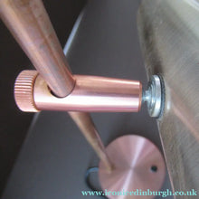 Load image into Gallery viewer, Vintage 1960s Desk Lamp with Moveable Metal Cone Shade &amp; Finger Switch. WORKING 
