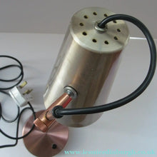Load image into Gallery viewer, Vintage 1960s Desk Lamp with Moveable Metal Cone Shade &amp; Finger Switch. WORKING 
