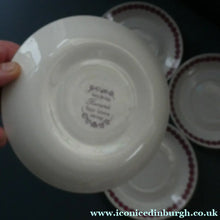 Load image into Gallery viewer, Vintage 1960s Figgjo Flint: Turi Design / Barcarole Pattern FOUR SAUCERS
