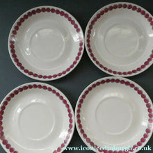 Load image into Gallery viewer, Vintage 1960s Figgjo Flint: Turi Design / Barcarole Pattern FOUR SAUCERS
